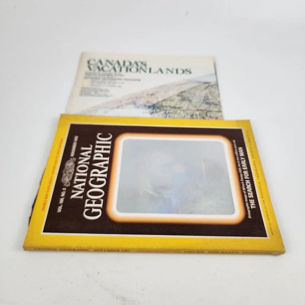 National Geographic Magazine November 1985 With Insert
